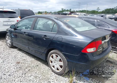 2010 Honda Civic Lx from USA, damaged, VIN 19XFA1F59AE002807